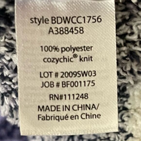 Barefoot Dreams Women's Fair Isle Crewneck Pullover Sweater Size M - Picture 6 of 6